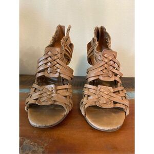 Tory Burch kelton leather huarache heels